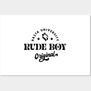 Rasta University Rude Boy Original Reggae Posters and Art